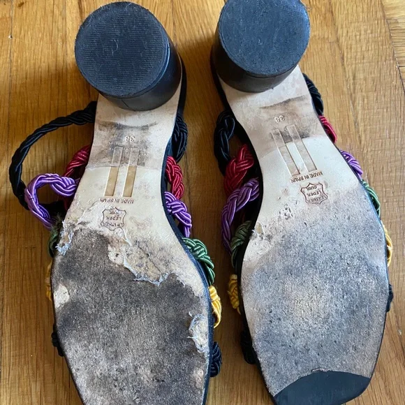 Miista high heeled color strap shoes - Picture 3 of 9